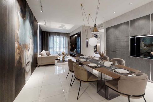 EMERALD-9-SERVICED-RESIDENCE-1050-SF-Dining-Room